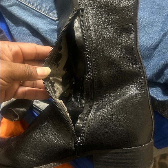 Nine West Noriko over the knee black‎ boots women’s size 6M - Picture 9 of 10